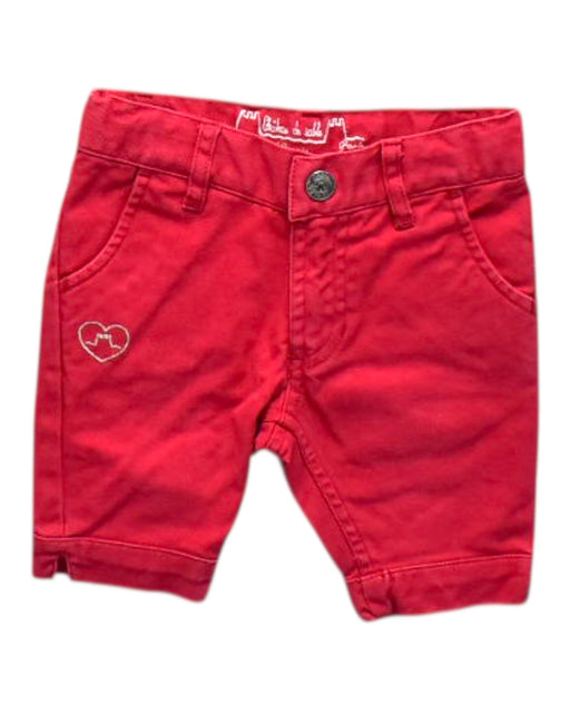 A Red Shorts from Chateau de Sable in size 12-18M for girl. (Front View)