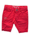 A Red Shorts from Chateau de Sable in size 12-18M for girl. (Front View)