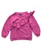 A Pink Crewneck Sweatshirts from Calvin Klein in size 3T for girl. (Front View)