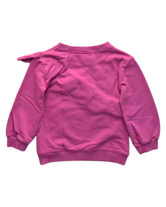 A Pink Crewneck Sweatshirts from Calvin Klein in size 3T for girl. (Back View)