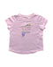 A Pink Short Sleeve T Shirts from Fila in size 4T for girl. (Front View)