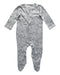 A Grey Onesies from Mothercare in size 6-12M for neutral. (Front View)