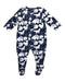 A Navy Onesies from Mothercare in size 6-12M for neutral. (Back View)