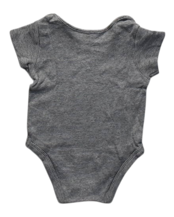 A Grey Short Sleeve Bodysuits from Mothercare in size 6-12M for neutral. (Back View)
