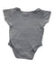 A Grey Short Sleeve Bodysuits from Mothercare in size 6-12M for neutral. (Back View)