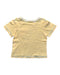 A Yellow Short Sleeve T Shirts from Gingersnaps in size 12-18M for neutral. (Back View)
