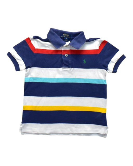 A Multicolour Short Sleeve Polos from Polo Ralph Lauren in size 5T for boy. (Front View)