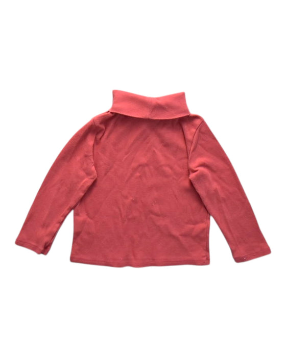 A Pink Long Sleeve Tops from Chateau de Sable in size 3T for girl. (Back View)