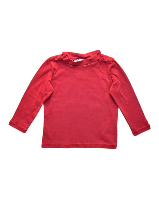 A Red Long Sleeve Tops from Chateau de Sable in size 3T for neutral. (Front View)