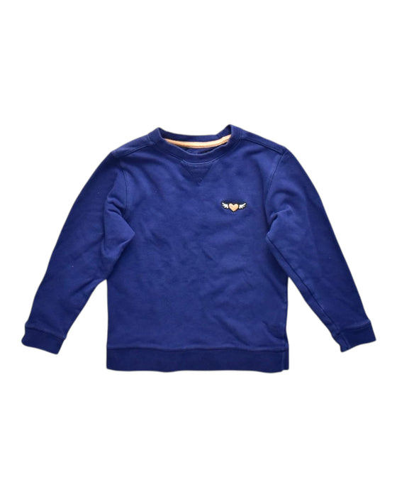 A Blue Sweatshirts from Chateau de Sable in size 4T for neutral. (Front View)