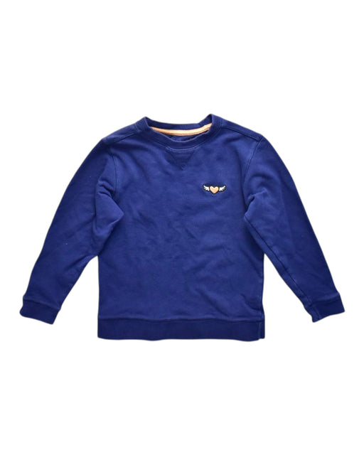 A Blue Sweatshirts from Chateau de Sable in size 4T for neutral. (Front View)