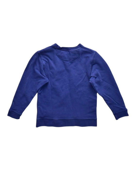 A Blue Sweatshirts from Chateau de Sable in size 4T for neutral. (Back View)