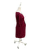 A Burgundy Long Sleeve Dresses from Isabella Oliver in size Maternity-S for maternity. (Back View)