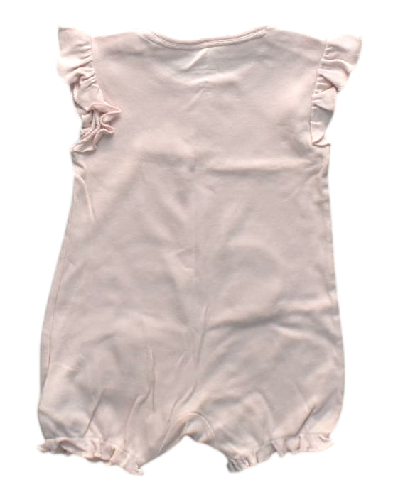A Pink Sleeveless Rompers from Mothercare in size 3-6M for girl. (Back View)