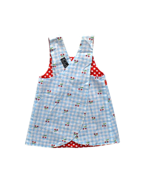 A Multicolour Sleeveless Rompers from Oobi in size 6-12M for girl. (Front View)