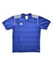 A Blue Short Sleeve T Shirts from Adidas in size 12Y for boy. (Front View)