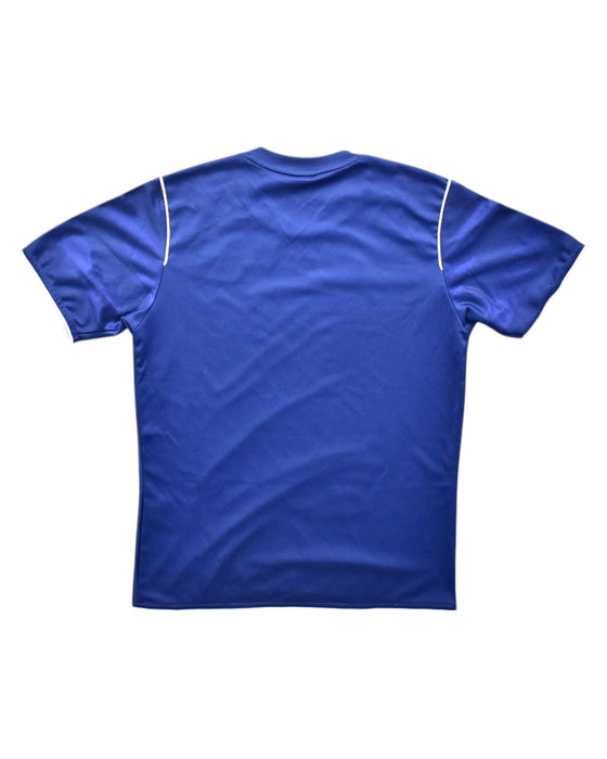 A Blue Short Sleeve T Shirts from Adidas in size 12Y for boy. (Back View)
