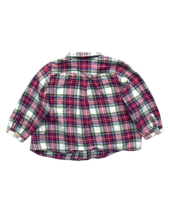 A Multicolour Long Sleeve Shirts from Bonpoint in size 6-12M for neutral. (Back View)
