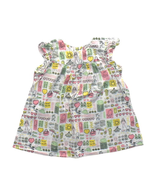 A Multicolour Sleeveless Dresses from Bonpoint in size 6-12M for girl. (Front View)