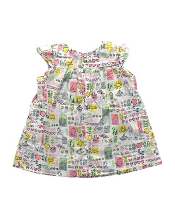 A Multicolour Sleeveless Dresses from Bonpoint in size 6-12M for girl. (Back View)