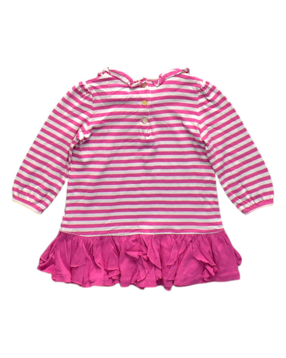 A Pink Long Sleeve Dresses from Ralph Lauren in size 6-12M for girl. (Back View)