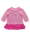 A Pink Long Sleeve Dresses from Ralph Lauren in size 6-12M for girl. (Back View)