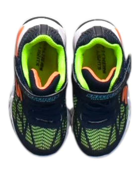 A Multicolour Sneakers from Skechers in size 3T for neutral. (Back View)