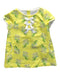 A Yellow Short Sleeve Dresses from Gingersnaps in size 6T for girl. (Front View)