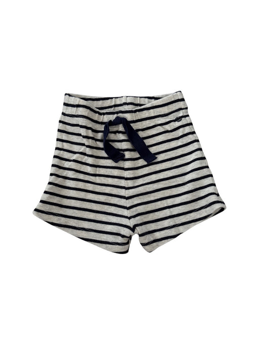 A Grey Shorts from Petit Bateau in size 6-12M for neutral. (Front View)
