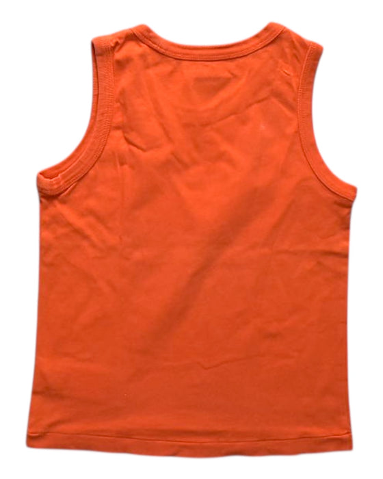 A Orange Sleeveless Shirts from Polo Ralph Lauren in size 5T for neutral. (Back View)