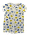 A Multicolour Short Sleeve Rompers from Petit Bateau in size 12-18M for neutral. (Front View)