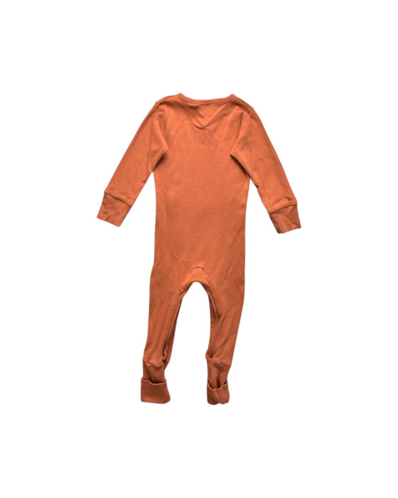 A Orange Onesies from Snuggle Hunny Kids in size 12-18M for neutral. (Back View)