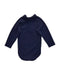 A Navy Long Sleeve Bodysuits from Petit Bateau in size 12-18M for neutral. (Back View)