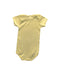 A Yellow Short Sleeve Bodysuits from Petit Bateau in size 12-18M for neutral. (Back View)