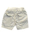 A White Shorts from Petit Bateau in size 18-24M for neutral. (Back View)