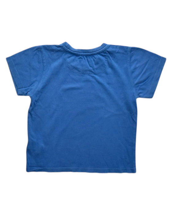 A Blue Short Sleeve T Shirts from Chateau de Sable in size 12-18M for neutral. (Back View)