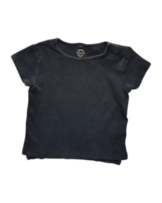 A Black Short Sleeve T Shirts from Hunter + Boo in size 3T for neutral. (Front View)