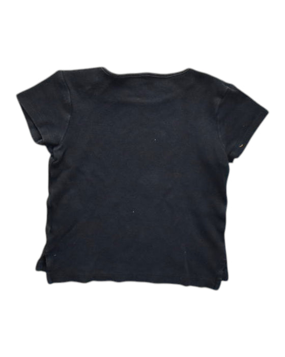 A Black Short Sleeve T Shirts from Hunter + Boo in size 3T for neutral. (Back View)