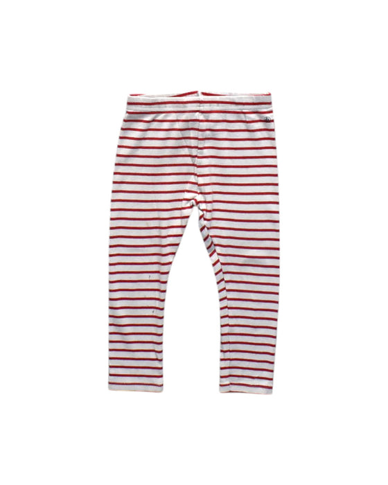 A Red Leggings from Petit Bateau in size 18-24M for boy. (Front View)