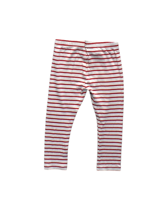 A Red Leggings from Petit Bateau in size 18-24M for boy. (Back View)