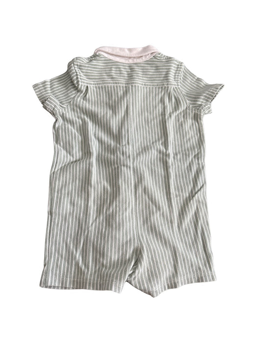 A Grey Short Sleeve Rompers from Polo Ralph Lauren in size 12-18M for boy. (Back View)