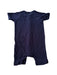 A Navy Short Sleeve Rompers from Raph and Remy in size 12-18M for neutral. (Back View)