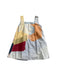 A Multicolour Sleeveless Dresses from Our Mini Nature in size 4T for girl. (Back View)
