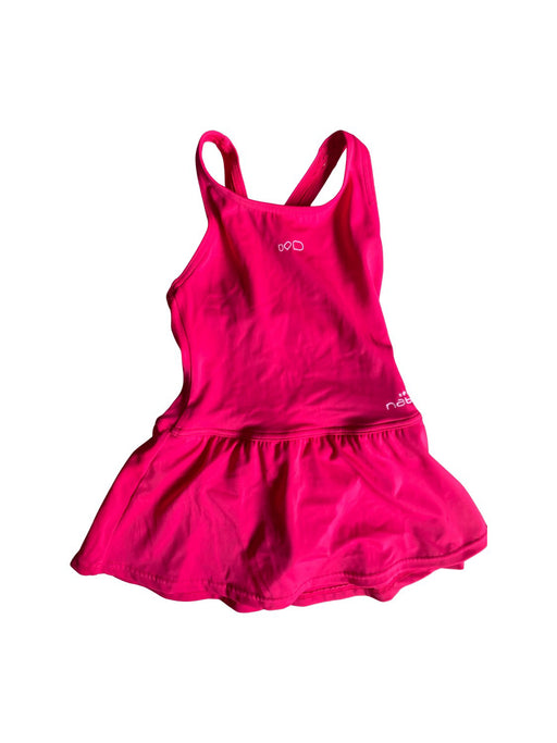 A Pink Swimsuits from Nabaiji in size 6T for girl. (Front View)