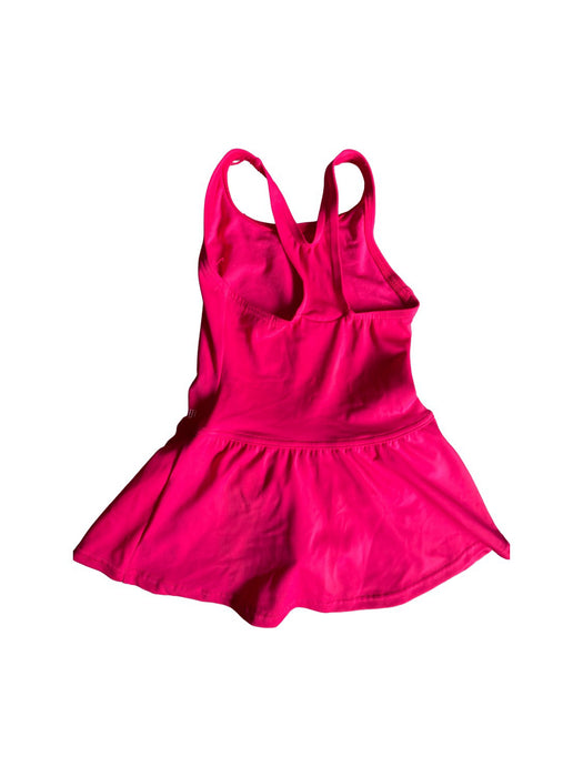 A Pink Swimsuits from Nabaiji in size 6T for girl. (Back View)