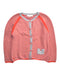 A Red Cardigans from Chateau de Sable in size 12Y for girl. (Front View)
