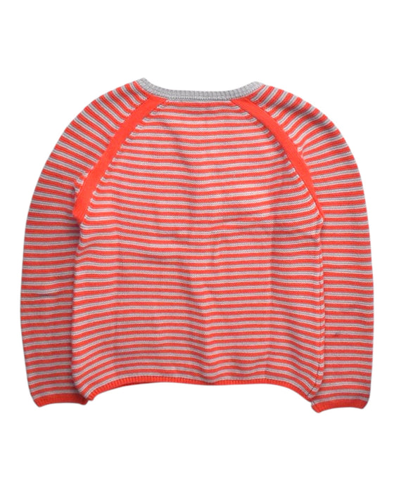 A Red Cardigans from Chateau de Sable in size 12Y for girl. (Back View)