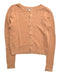 A Peach Cardigans from Bonpoint in size 12Y for girl. (Front View)