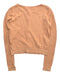 A Peach Cardigans from Bonpoint in size 12Y for girl. (Back View)