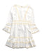 A White Long Sleeve Dresses from Seed in size 14Y for girl. (Front View)